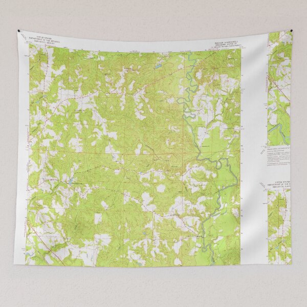 Item preview, USGS TOPO Map Mississippi MS Denham 335564 1964 24000 designed and sold by WetdryvacRBO2.