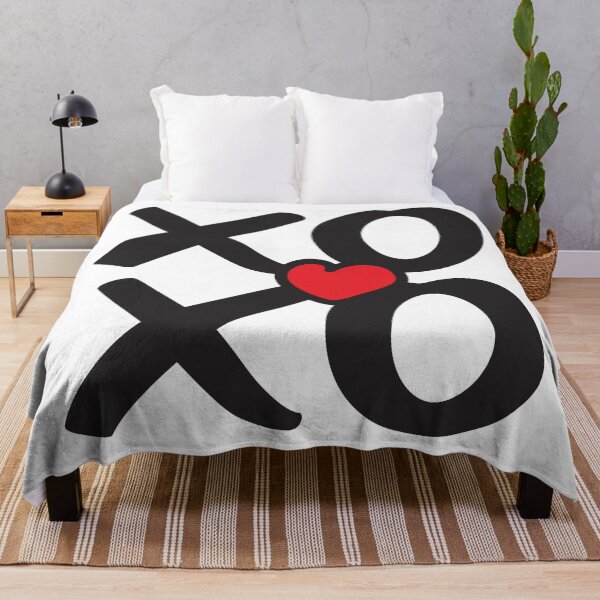 Aperçu de l'œuvre XOXO avec coeur rouge créée et vendue par sigdesign.