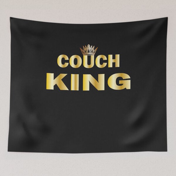 Item preview, Couch King Sofa King Couch Potato Men's Gift designed and sold by dm4design.