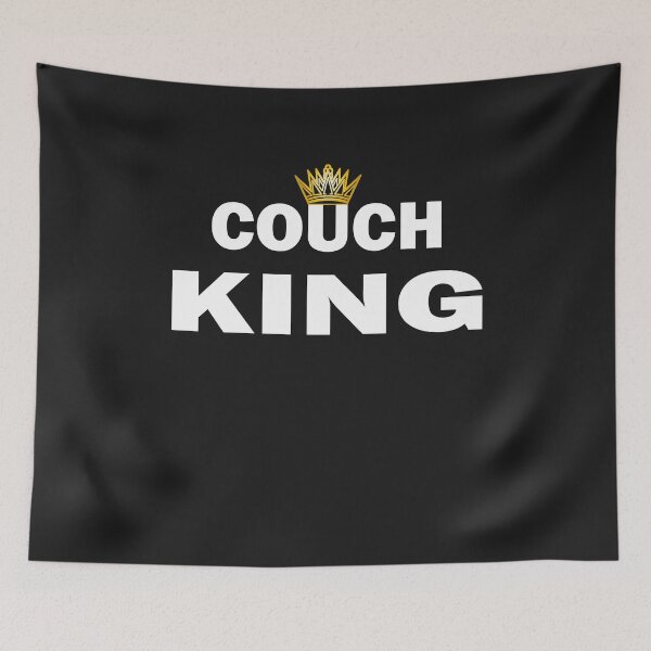 Item preview, Couch King Sofa King Couch Potato Men's Gift designed and sold by dm4design.