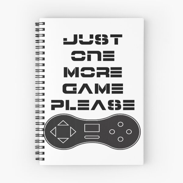 Item preview, Just One More Game Funny Tee and Mug Design designed and sold by engineram.