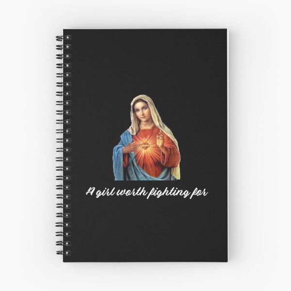 Item preview, Virgin Mary Christian Catholic Church T-Shirt Religious designed and sold by Creekman Designs.