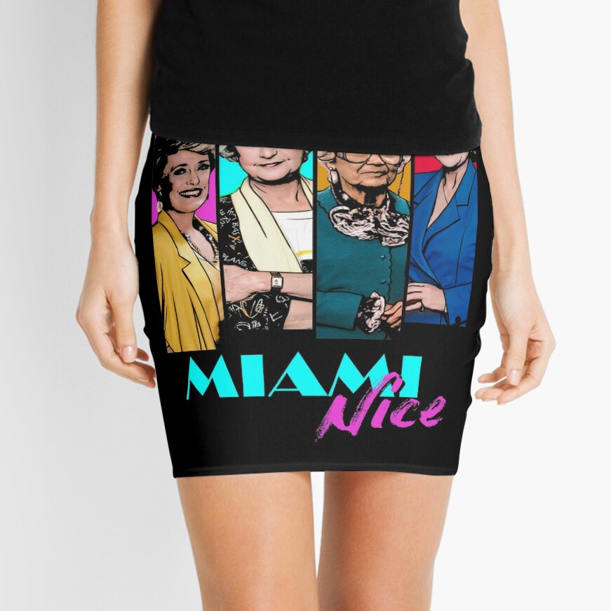 Miami Nice A-Line Dress for Sale by Retro-Freak