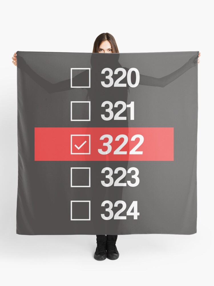 Dota 2 322 Meme Scarf