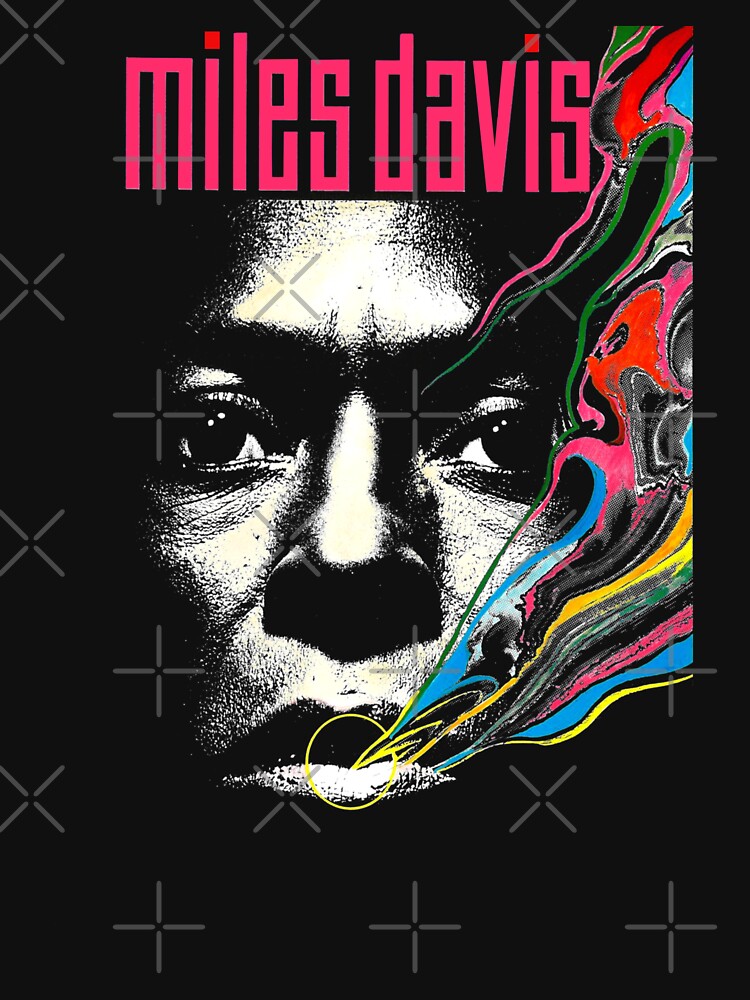 Miles Vintage Davis Concert Retro by threeampersands