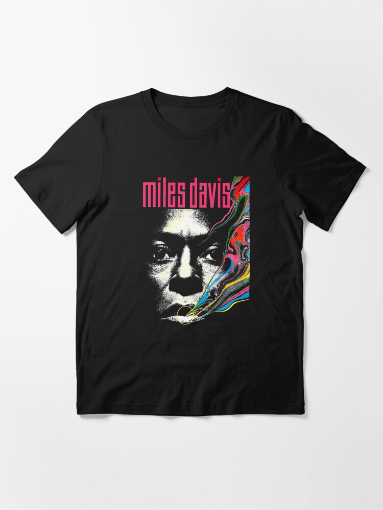 Alternate view of Miles Vintage Davis Concert Retro Essential T-Shirt
