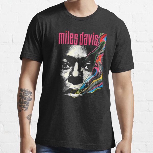 Miles Vintage Davis Concert Retro T-shirt essentiel