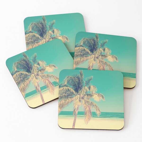 Item preview, Palm tree on a beach designed and sold by Delphimages Art.