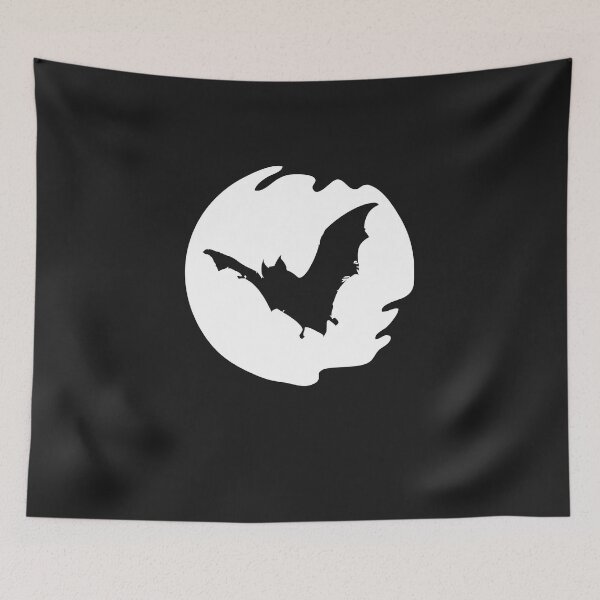 Item preview, Flying bat batwing silhouette designed and sold by dm4design.