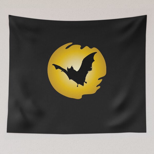 Item preview, Flying bat batwing silhouette designed and sold by dm4design.