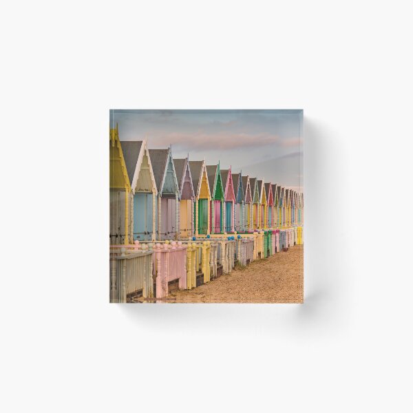 Item preview, Colourful beach huts on Mersea Island, Essex designed and sold by Mark Bangert.