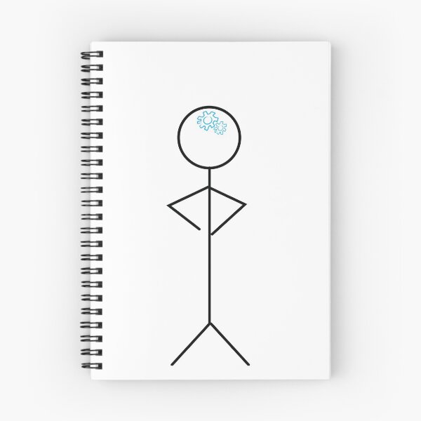 Item preview, Thinking stickman designed and sold by sigdesign.