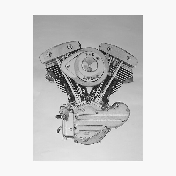 Item preview, S&S Shovelhead Engine designed and sold by Scott Ritchie.