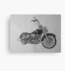 1982 FLH Harley Davidson Leinwanddruck