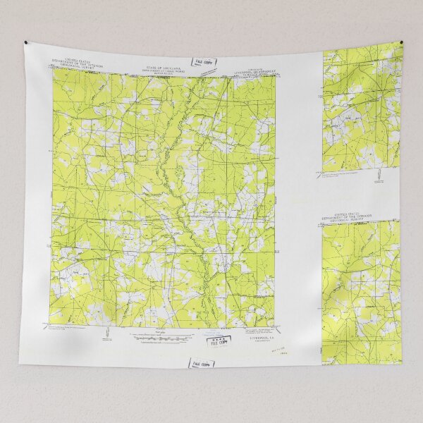 Item preview, USGS TOPO Map Louisiana LA Liverpool 333925 1942 31680 designed and sold by WetdryvacRB01.