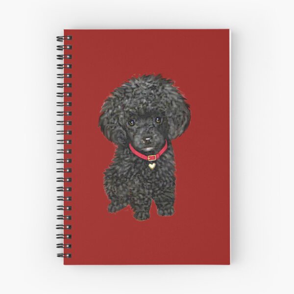 Item preview, Poodle - Miniature Black Pup designed and sold by JeanBFitzgerald.