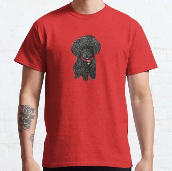Poodle - Miniature Black Pup Classic T-Shirt