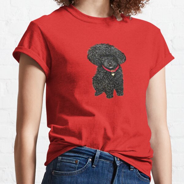 Poodle - Miniature Black Pup Classic T-Shirt