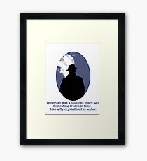 Film Noir Detective Stories Framed Print
