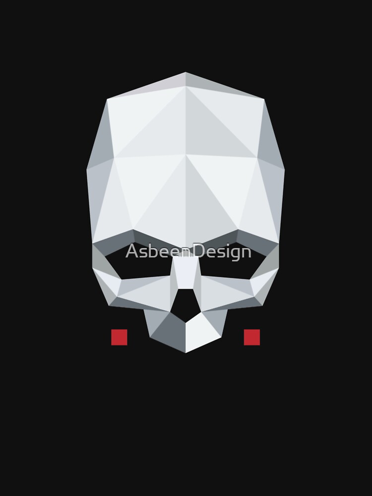 « Tête de mort en Origami » par AsbeenDesign