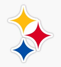 Steelers 3 stars Sticker
