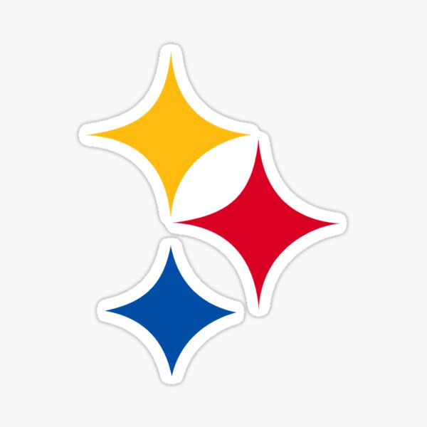 Steelers 3 stars Sticker