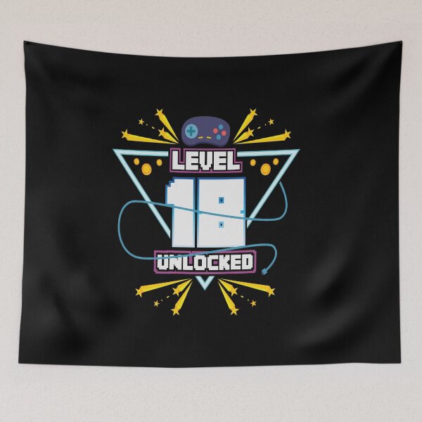 Item preview, Level Up Typical Gamer Gaming Nerd 18 Player Gift designed and sold by Pubi.