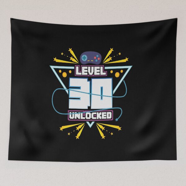 Item preview, Level Up Typical Gamer Gaming Nerd 30 Player Gift designed and sold by Pubi.