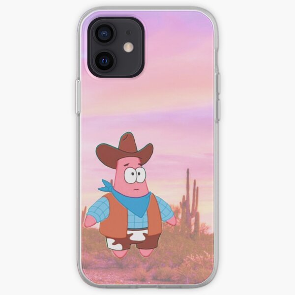 SpongeBob Schwammkopf ästhetisch | Cowboy iPhone Flexible Hülle