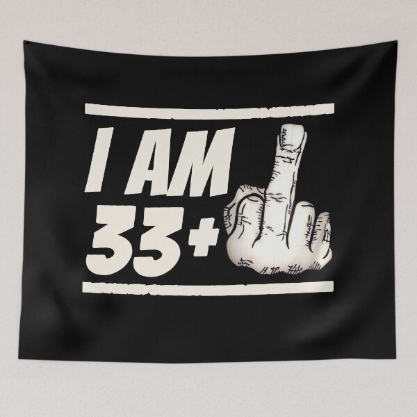Item preview, Milestone 34th Birthday - Gag Bday Joke Gift Idea: 33+1 designed and sold by trendo.