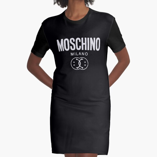Moschino Milano Merchandise Graphic T-Shirt Dress