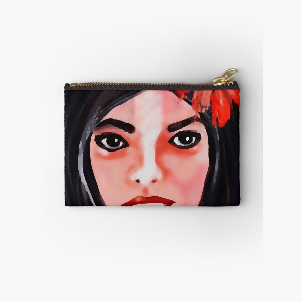 Item preview, Woman with red flower designed and sold by Julia Grammer-Begley.
