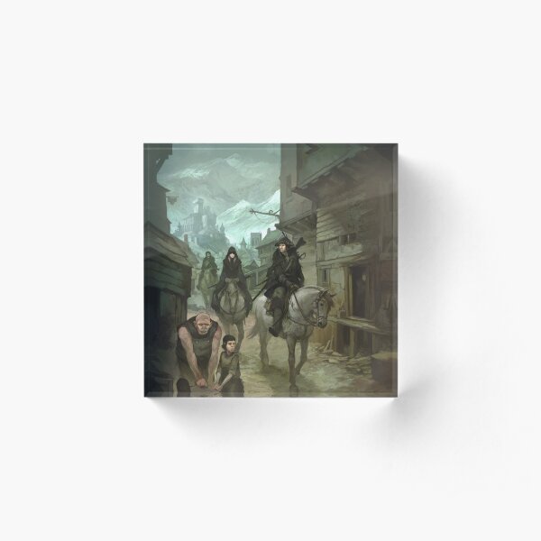 The Adventurers Acrylic Block