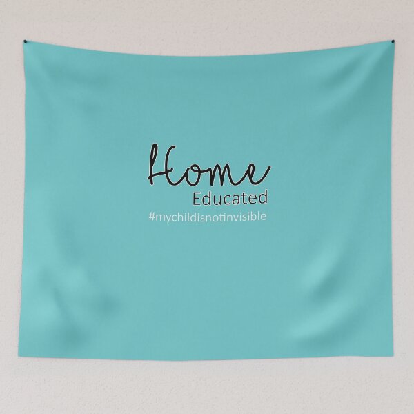 Item preview, Home educated - #notinvisible designed and sold by Leeanne Mackay.