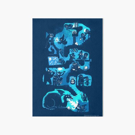 Dungeon Crawlers Art Board Print
