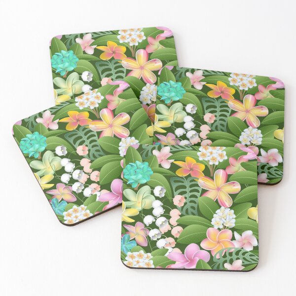 Item preview, Tropical Plumeria Flowers 4 designed and sold by Elsy's Art.