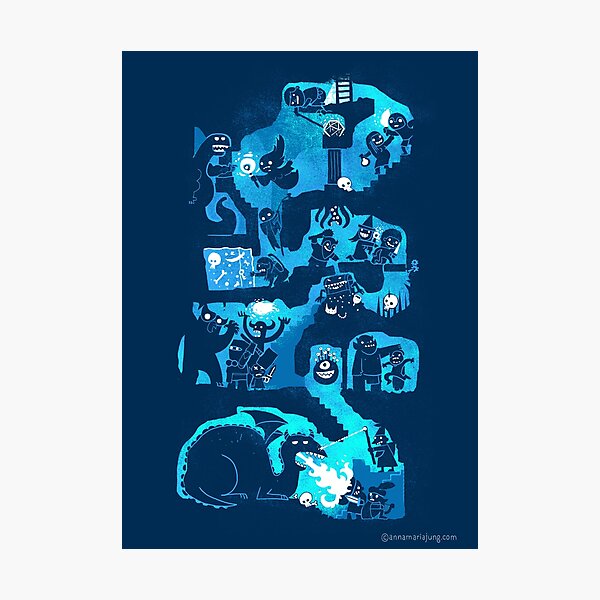 Dungeon Crawlers Photographic Print