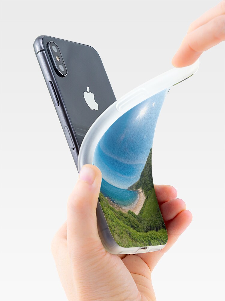 Alternate view of Kinnagoe Bay - Sky In iPhone Case & Cover