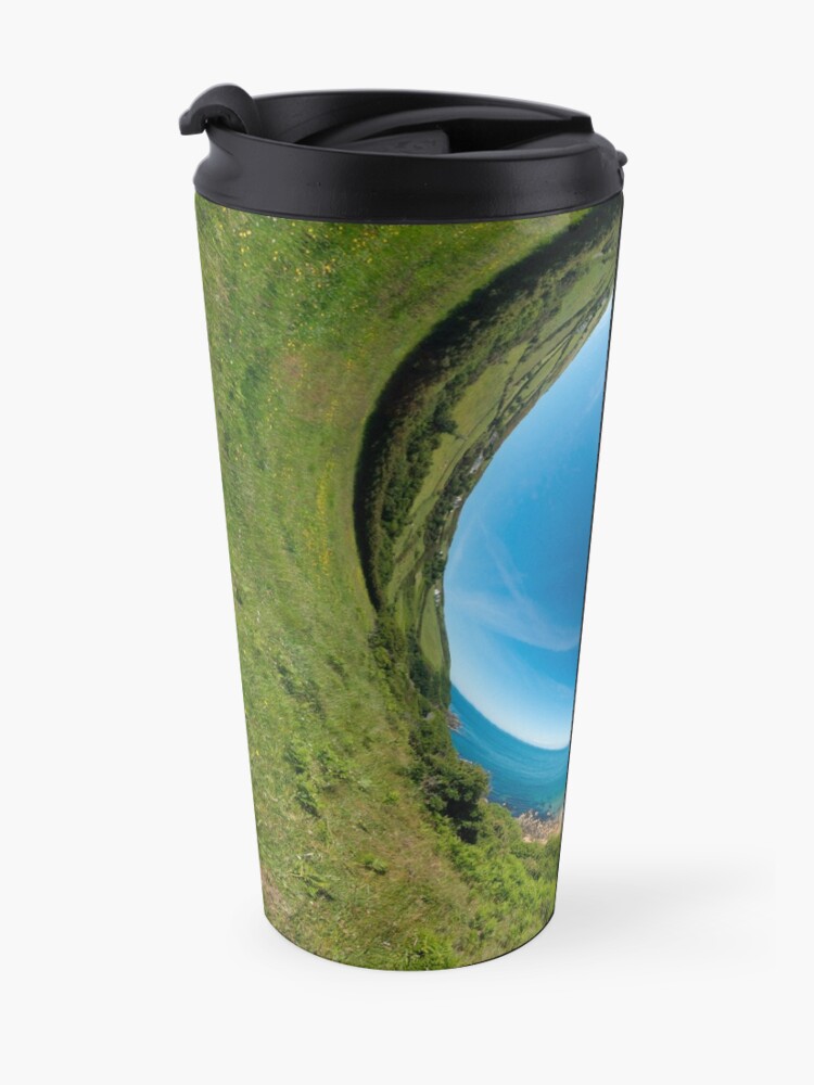 Alternate view of Kinnagoe Bay - Sky In Travel Mug