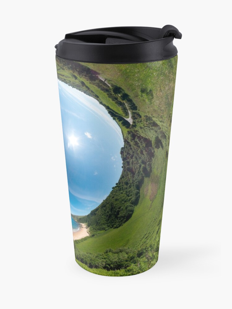 Alternate view of Kinnagoe Bay - Sky In Travel Mug
