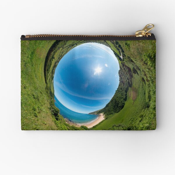 Kinnagoe Bay - Sky In Zipper Pouch