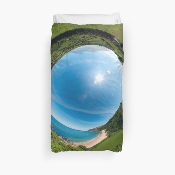 Kinnagoe Bay - Sky In Duvet Cover