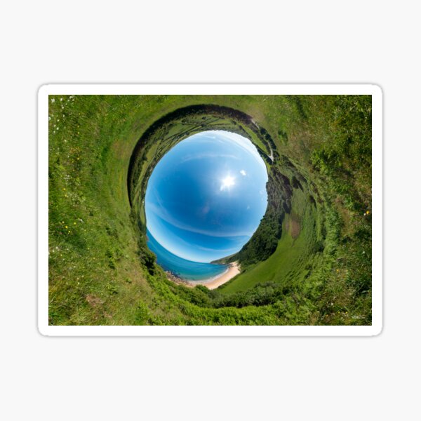 Kinnagoe Bay - Sky In Sticker