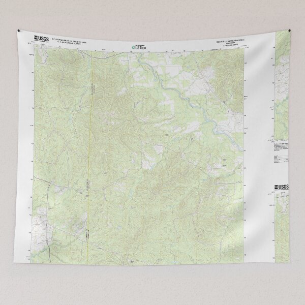Item preview, USGS TOPO Map Mississippi MS Dentville NW 20120323 TM designed and sold by WetdryvacRBO2.