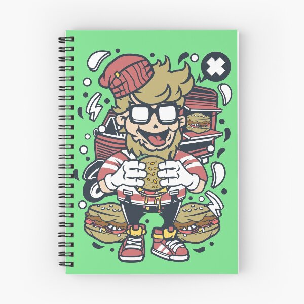 Item preview,   Hamburger Cartoon Character - What's not to adore about a burger ? Much respect to the burger. designed and sold by Nickelparis.