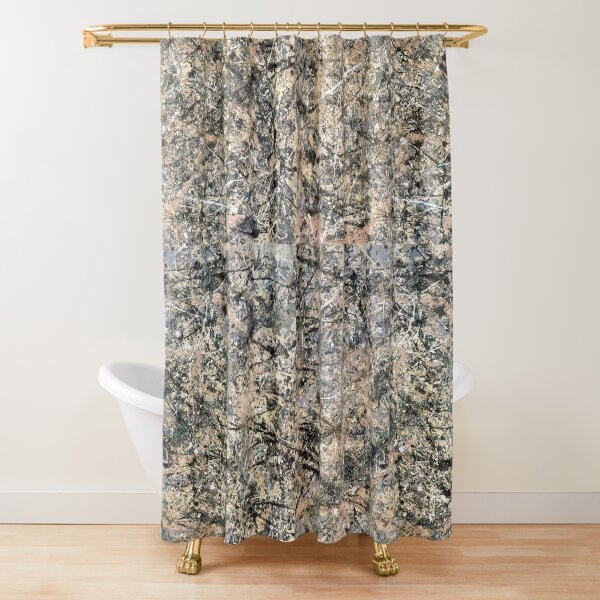 Jackson Pollock. Lavender Mist. GREETING CARD. 1950. Shower Curtain