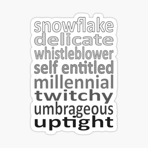 snowflake Sticker