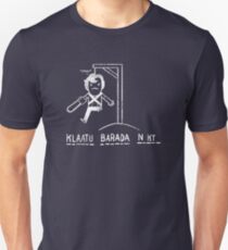 Klaatu Barada Ni..cough Slim Fit T-Shirt