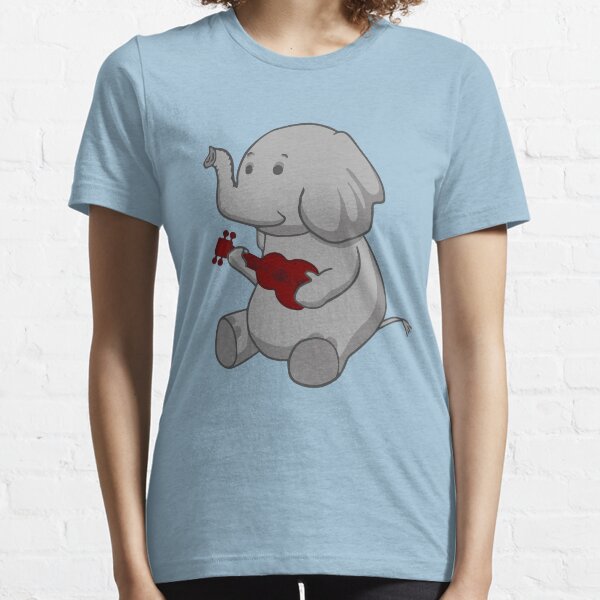 Elephant Loves Her Ukulele Essential T-Shirt