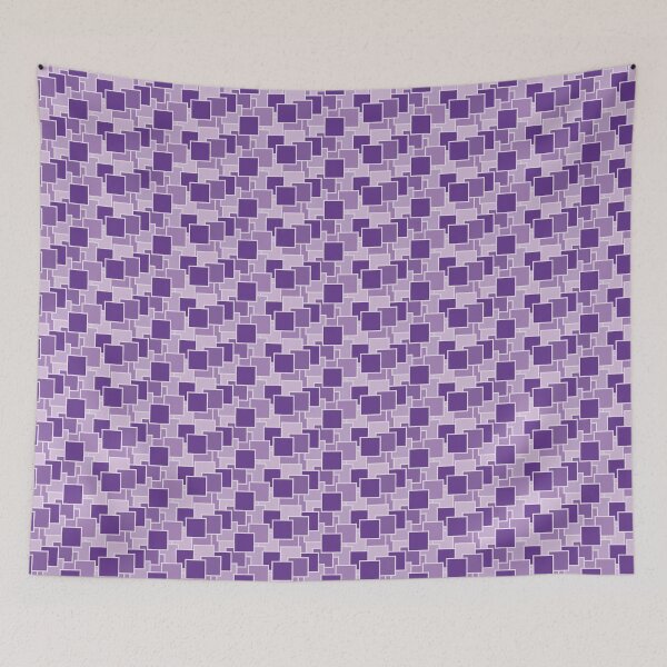 Item preview, Paper Piles - Geometric Pattern (Purple) designed and sold by Mario Patterns.